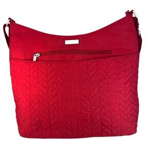 Baggallini Red Quilted Crossbody